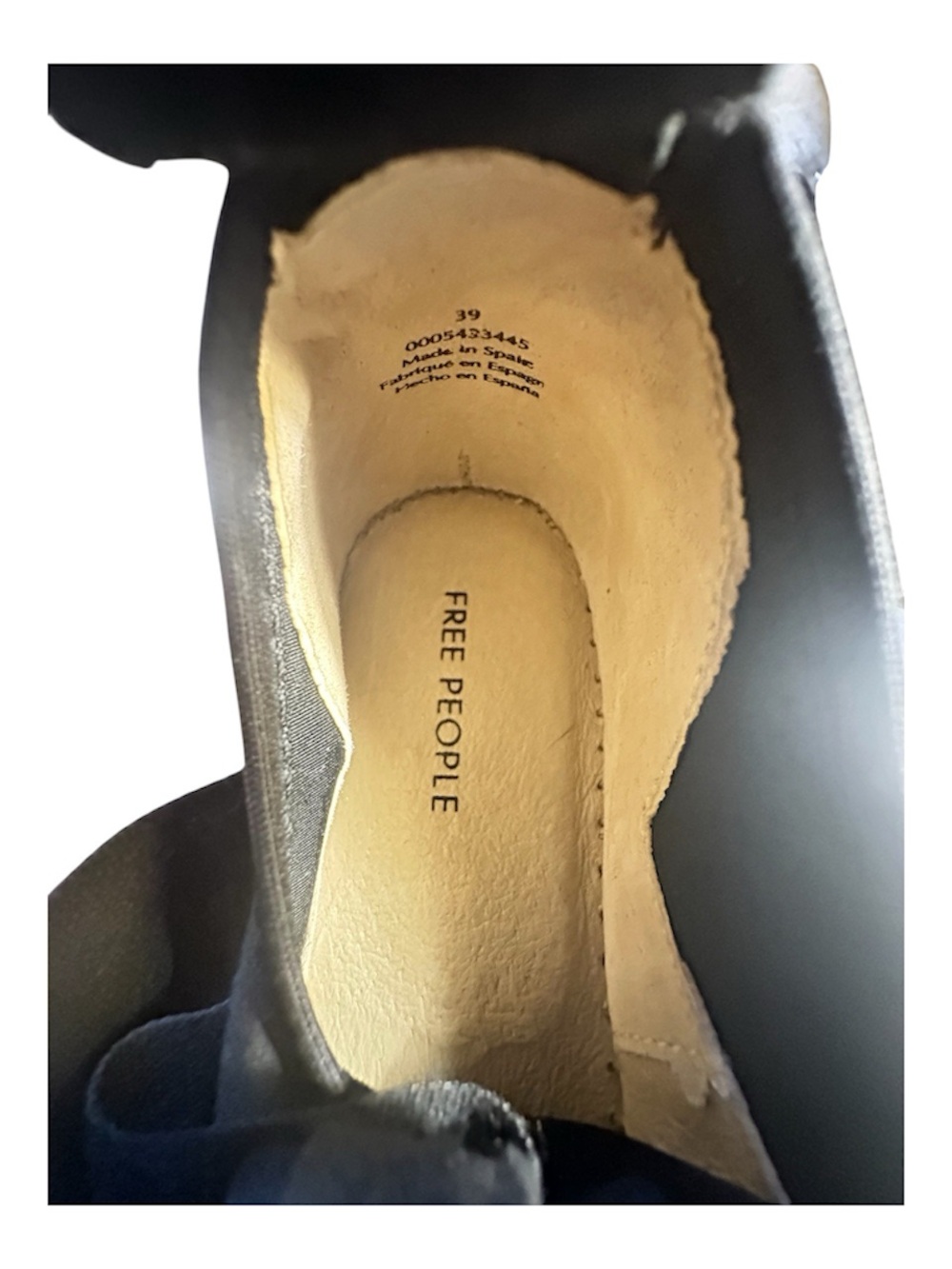 Free People Chapmin Espadrille Sneakers NEW Size 39 EU - Picture 6 of 6